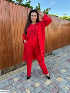 Костюм тройка FI-2783 Фабрика Моды