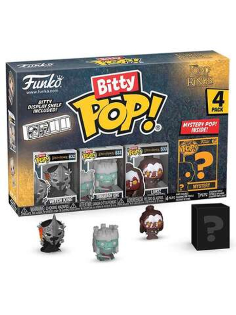 Фигурка Funko Bitty POP! LOTR Witch King+Dunharrow King+Lurts+Mystery (1 of 4) 4PK 75459