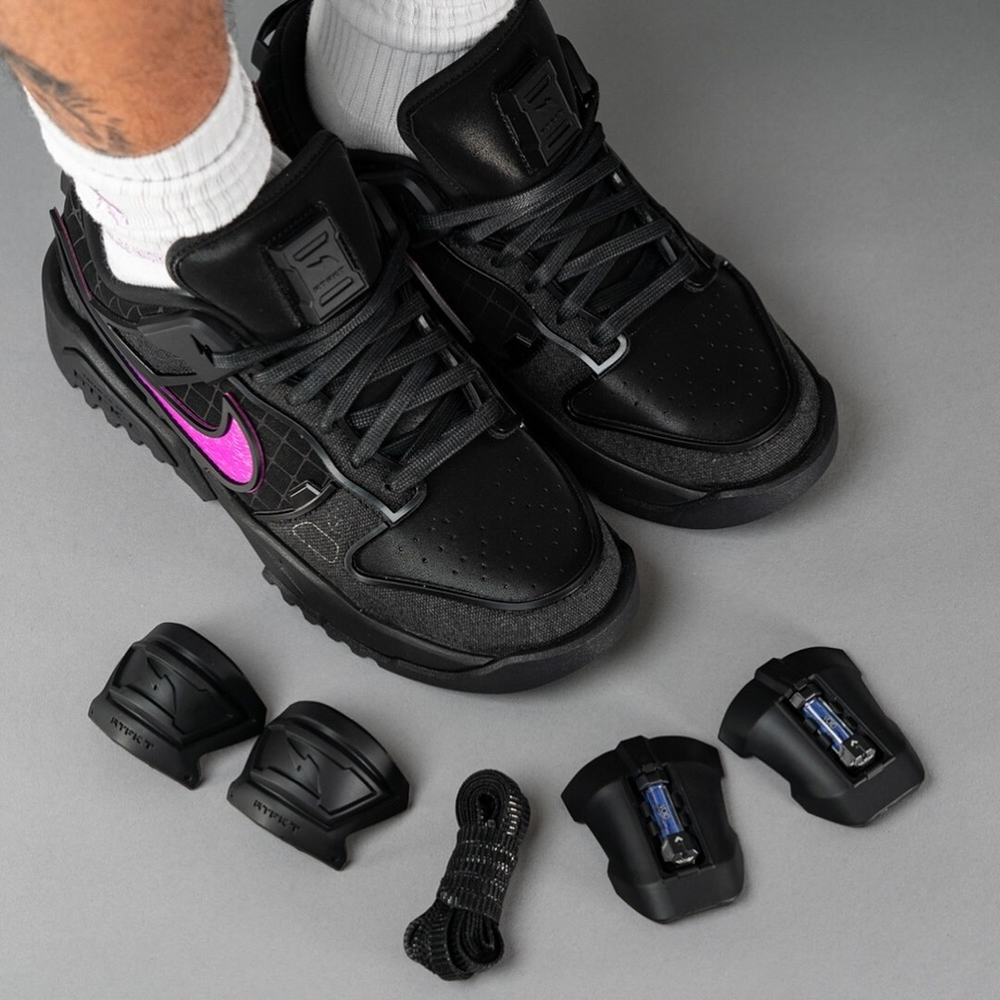 Эксклюзивные кроссовки RTFKT x Nike Dunk Genesis «Void», черн.
