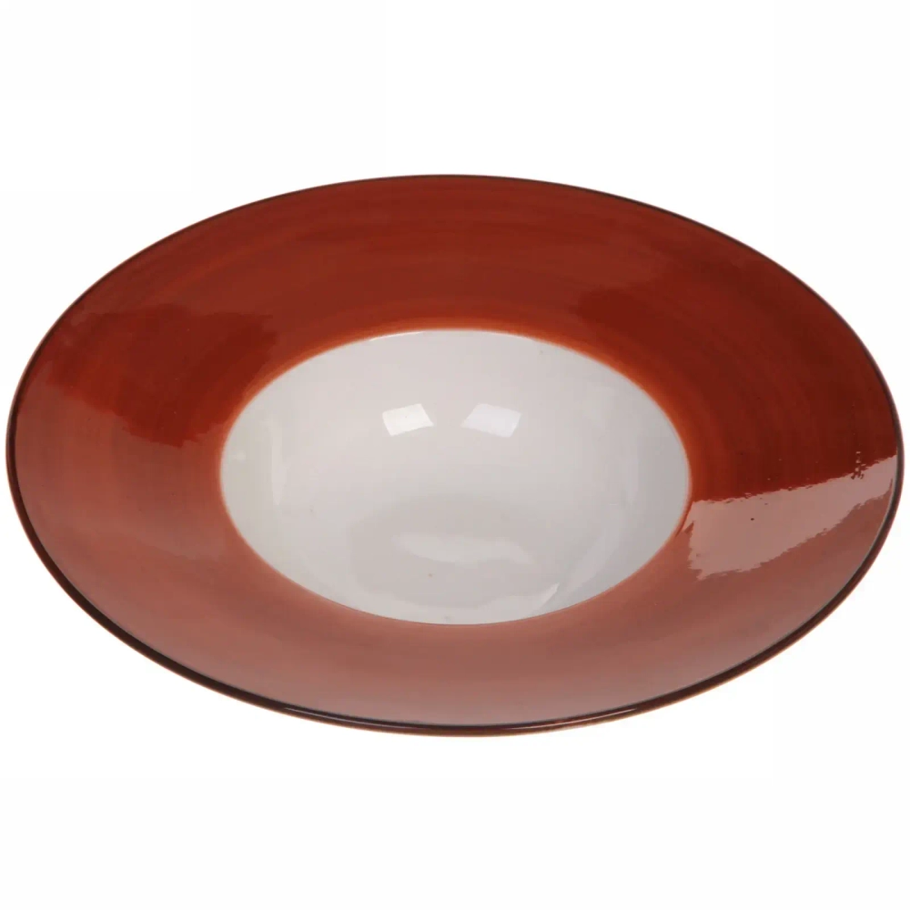 Тарелка керамическая «Corsica orange» 24*6см, для пасты