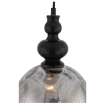SL374.413.01 Подвес ST-Luce Черный/Дымчатый E27 1*40W BACINETO