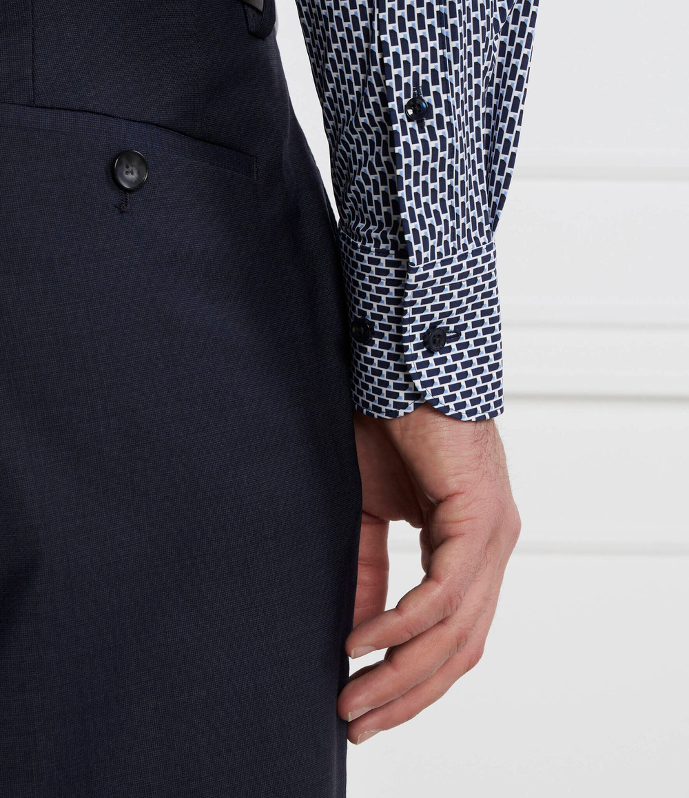 Рубашка P-HANK BOSS BLACK - темно-синий(50508738)