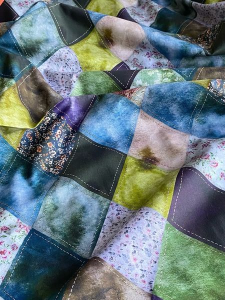 РОМБЫ ПЭЧВОРК, 100% хлопок, Handmade Fabrics 4