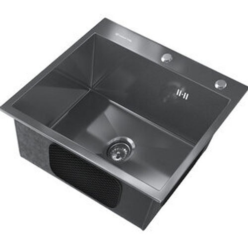 Мойка VENERA LUX кухонная 500*500*210 ГРАФИТ VL5050G