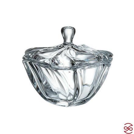 Конфетница с крышкой Crystalite Bohemia Neptune 13см
