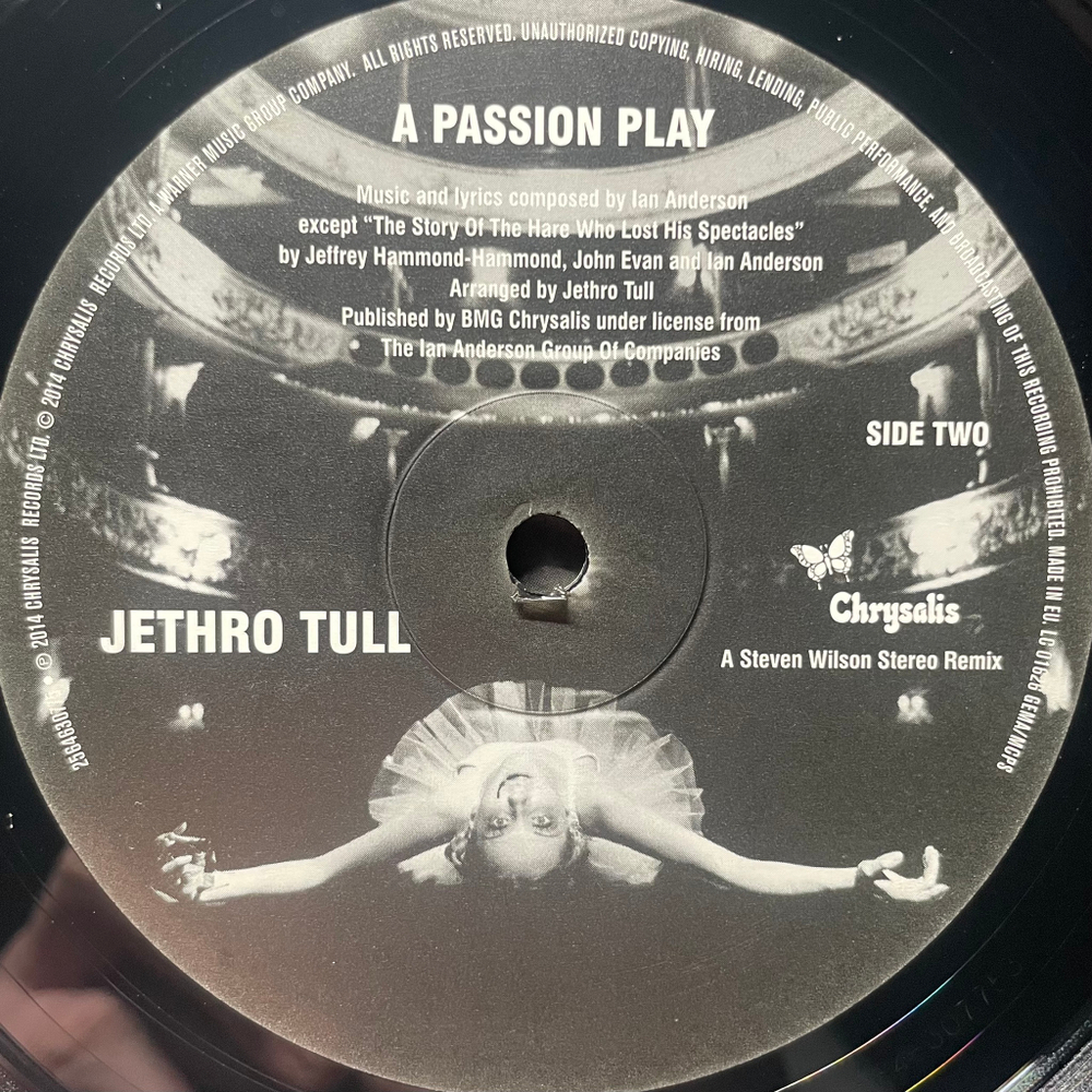 Jethro Tull ‎– A Passion Play (Европа 2014г.)