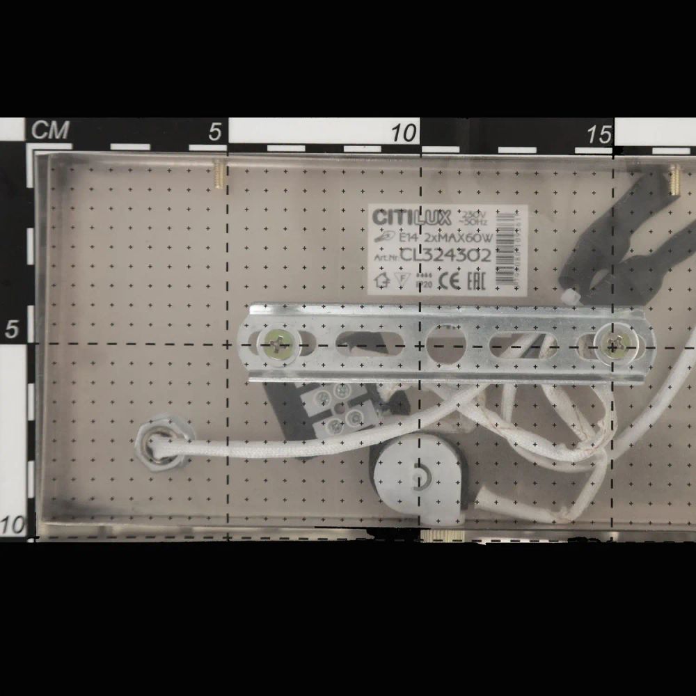 Citilux Портал CL324302 Бра хрустальное с выключателем Золото
