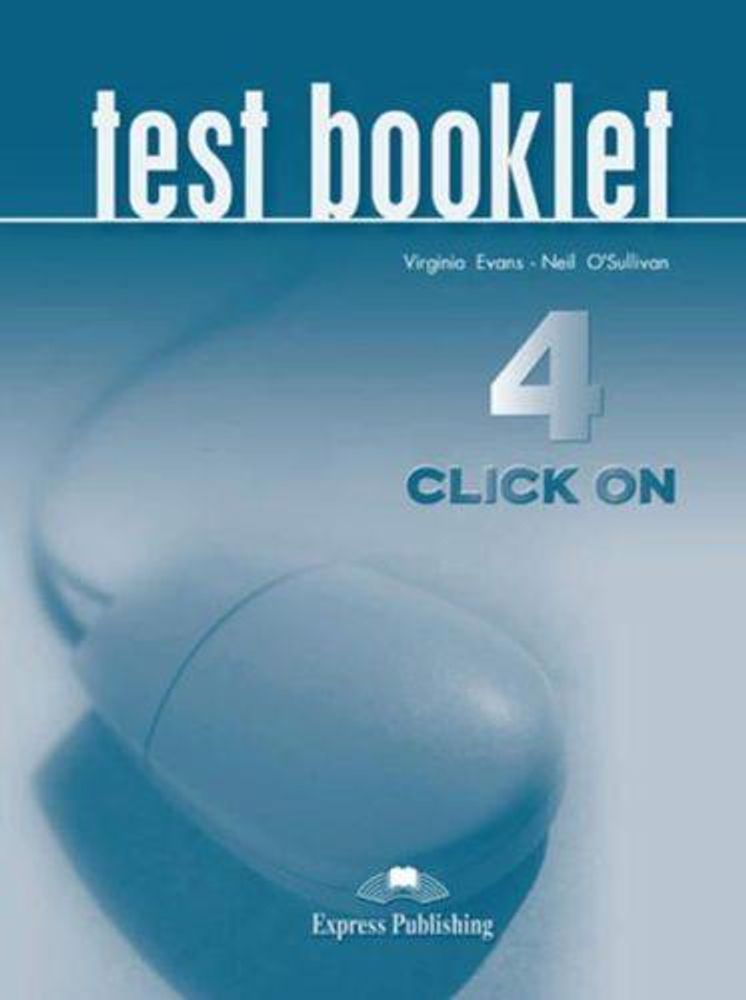 Click On 4. Test Booklet. Сборник тестов
