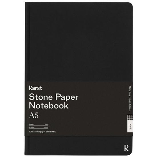 Блокнот из каменной бумаги Karst® формата A5 в твердом переплете, квадратный
