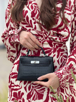 Сумка Hermes из кожи крокодила