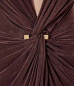 Платье Elisabetta Franchi - коричневый(ABR2451E2)