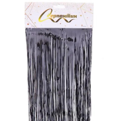 Дождик 2 м «Глянцевый стиль», графит