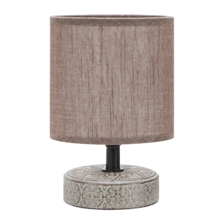 Настольная лампа Rivoli Eleanor 7070-502 1 * Е14 40 Вт керамика кофейная