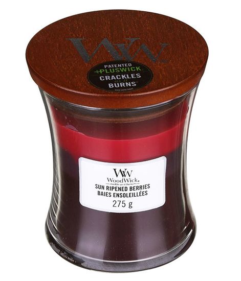 Спелые ягоды, ароматическая свеча, WoodWick
