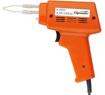 Импульсный паяльник SPARTA с петлеобразным жалом, 100 Вт, 220 В 913110