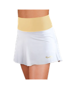 Юбка для падел Endless Luxury White-Gold 2025 бело-золотая