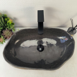 Раковина из речного камня RS-65314 53*35*15 0862