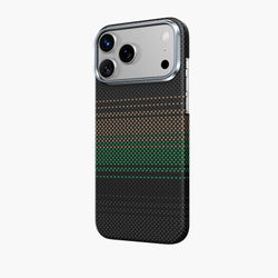 Чехол для iPhone 17 Pro Max Keephone Kevlar SeaNova MagSafe Aurora
