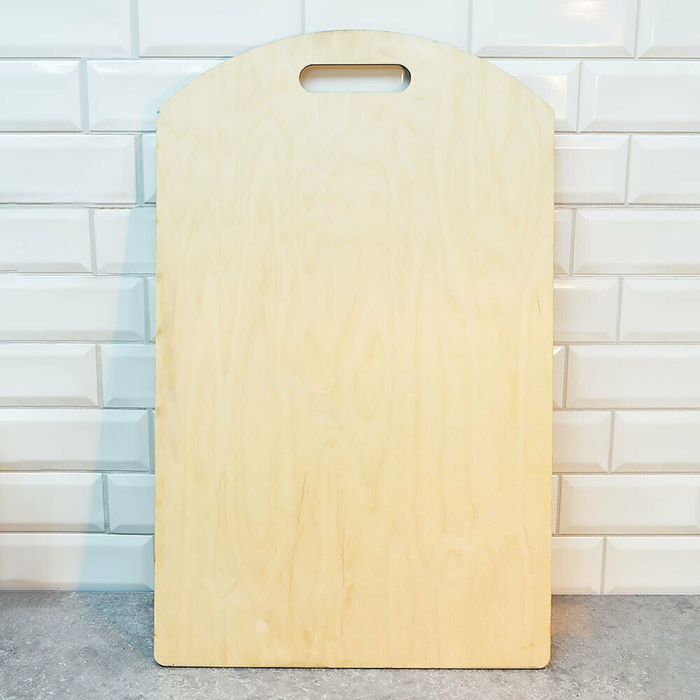 Доска для теста разделочная фанера 68*42*0,8см