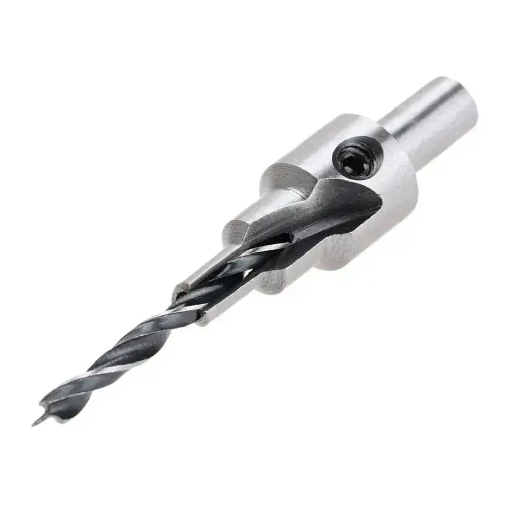 Набор сверл по дереву с зенкером под конфирмат 5шт