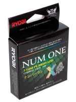 Шнур плетеный для рыбалки Ryobi NUM ONE PE4X-100M Multi Colour 3.5#/0,310 mm