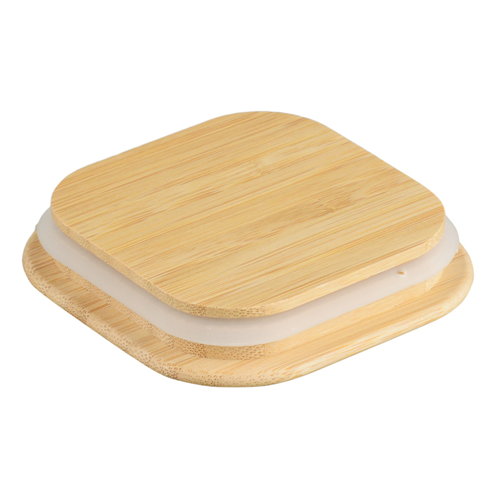 Банка для хранения 800мл Smart Solutions с крышкой из бамбука