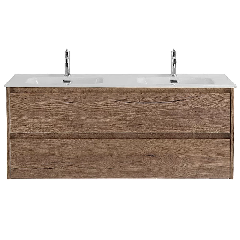 Тумба с раковиной BelBagno KRAFT 2C 120 дуб табак
