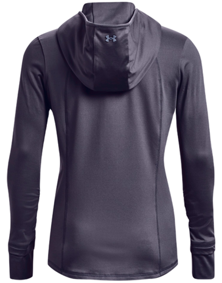 Женская теннисная куртка Under Armour Meridian Cold Weather Jacket - tempered steel/aurora purple