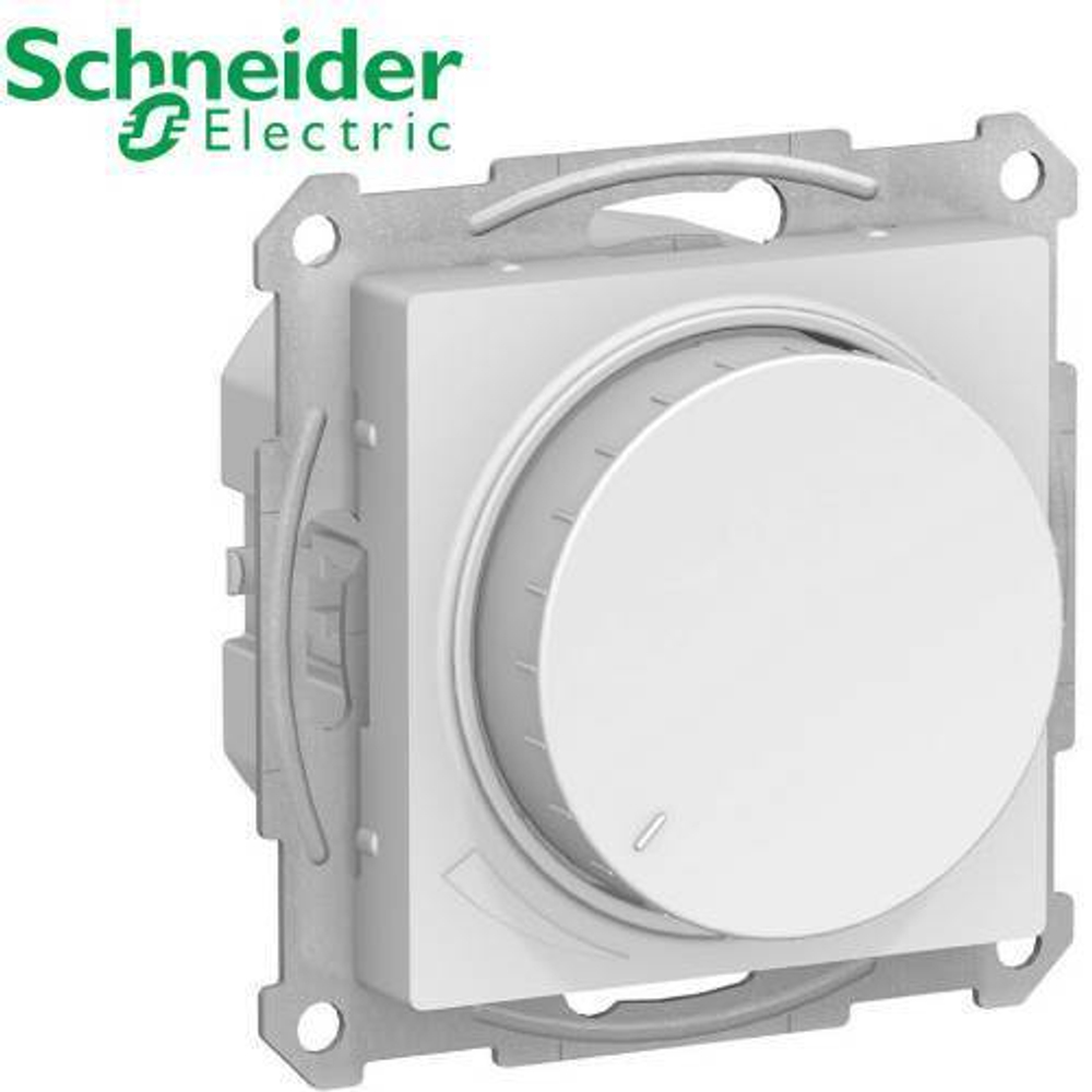 Светорегулятор (диммер) 400W (белый) AtlasDesign Schneider ATN000123