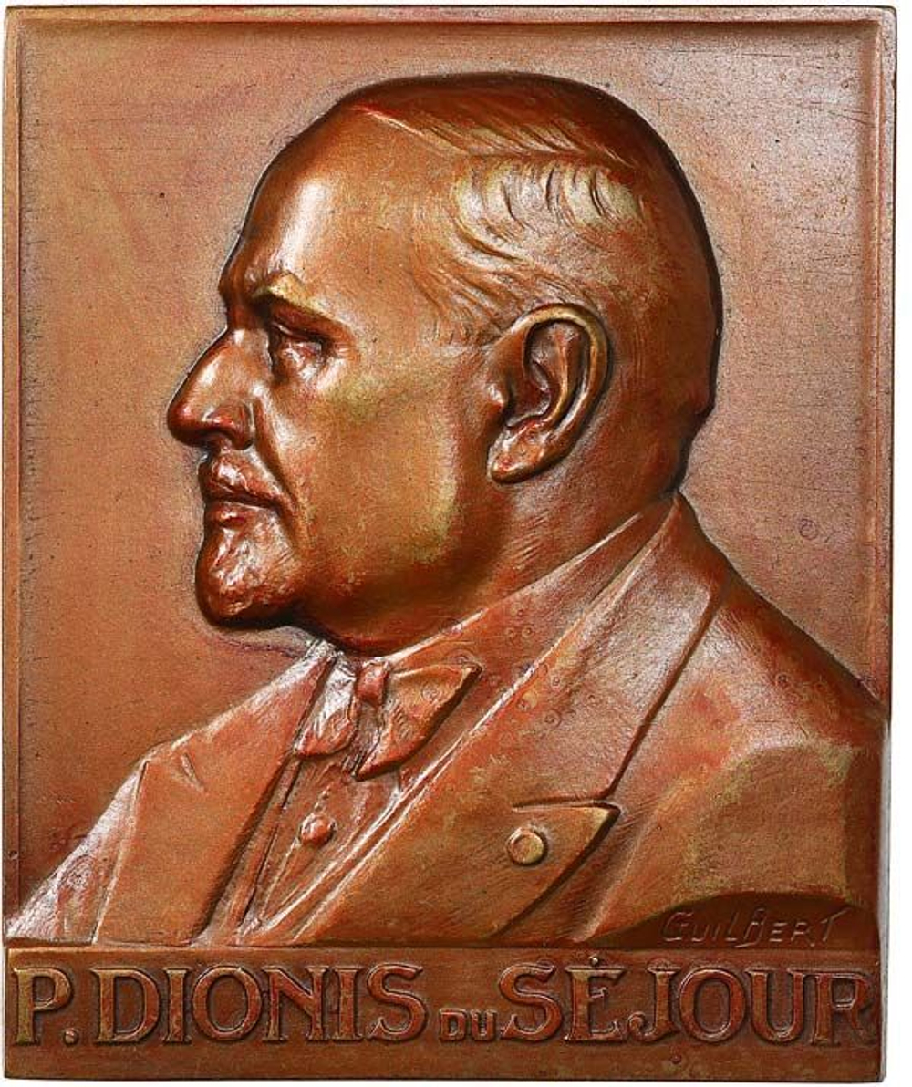 France, Pierre Dionis du Séjour Plaquette, 1942