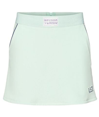 Теннисная юбка EA7 Woman Jersey - зеленый