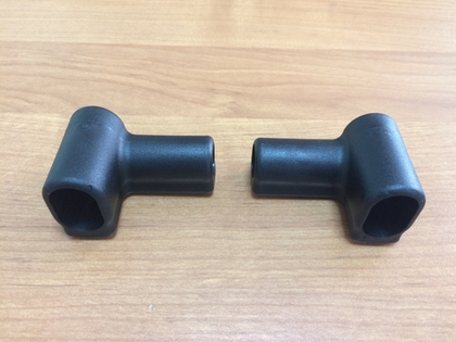 Крепление трубы круг 16 мм - овал 18/29 мм левое