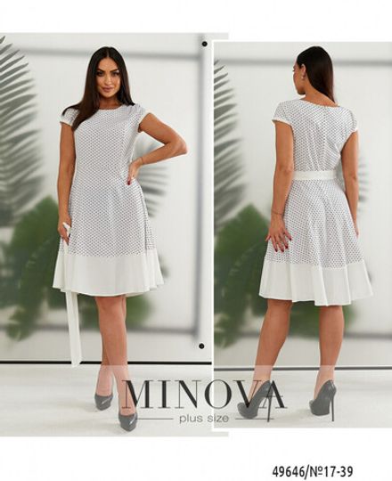 Платье 17-39-молочный Minova Фото 1