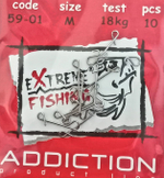 Застежка Extreme Fishing д/плетен. EF59-01