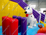 Надувной батут "Детский мегапарк" 18*18*8 м