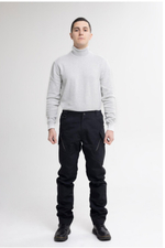 Брюки летние карго цв.черный