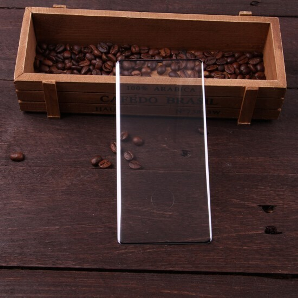 Защитное стекло для Samsung Galaxy Note 10 на полный экран, 008742 Черный