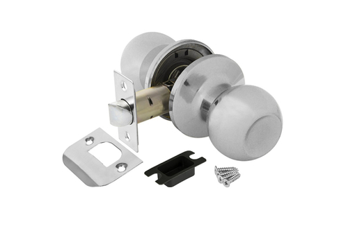 Замок шар Хром без ключа,без фиксатора 6082 СР-Р