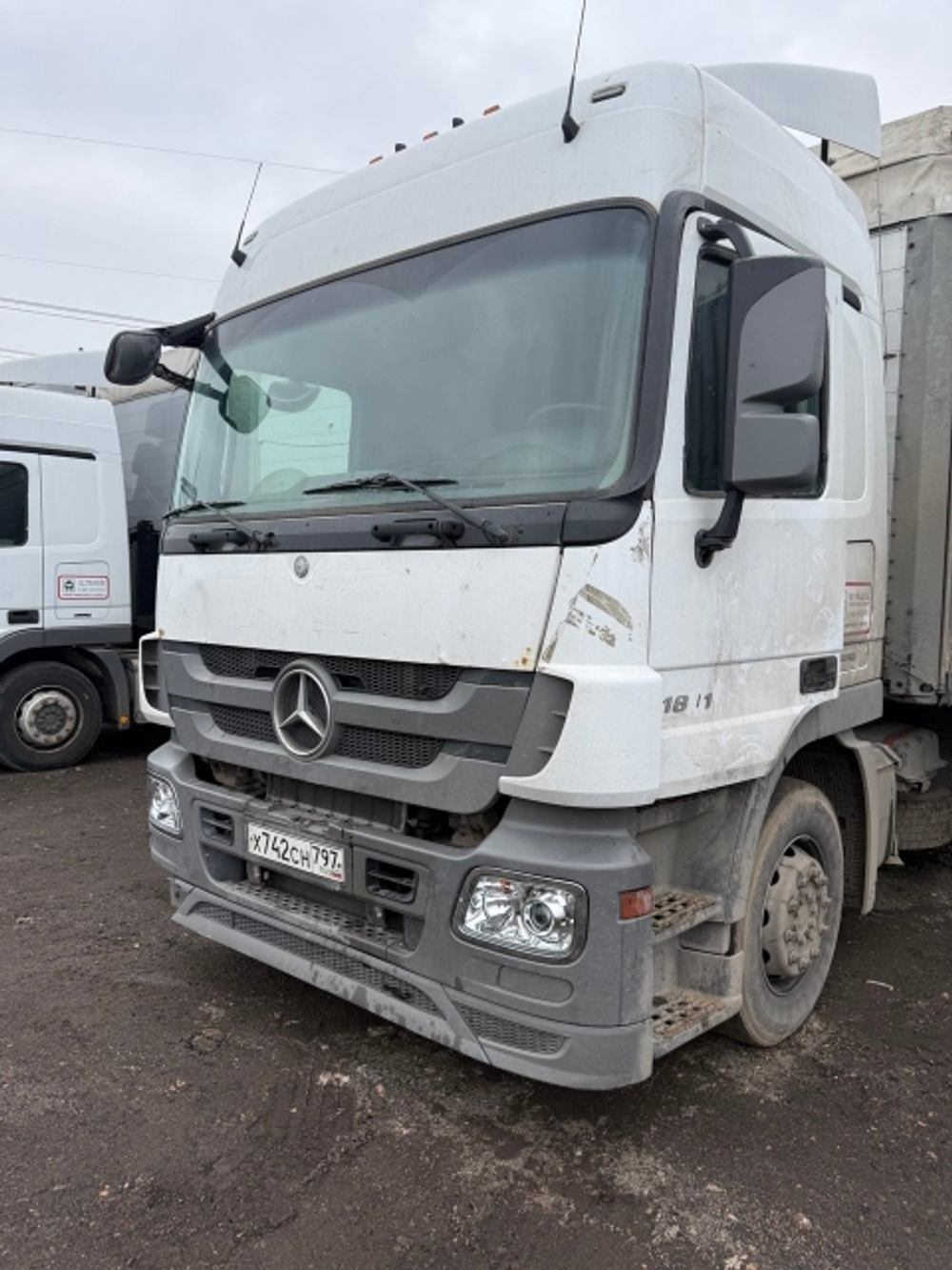 Mercedes-Benz ACTROS 4x2 Седельный тягач 1841 LS (Дизельный, 12 л, 408 л.с., АТ)
