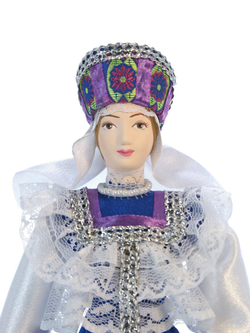 Кукла коллекционная в Свадебном женском костюме.