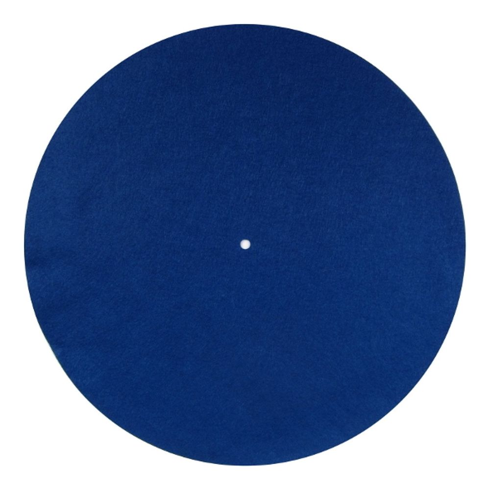 Слипмат Для Проигрывателя Виниловых Пластинок (Pro-Ject Felt Mat - Blue)