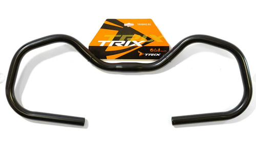 Руль TRIX, "Бабочка",алюминиевый, посадка 25.8мм, длина 580мм, черный