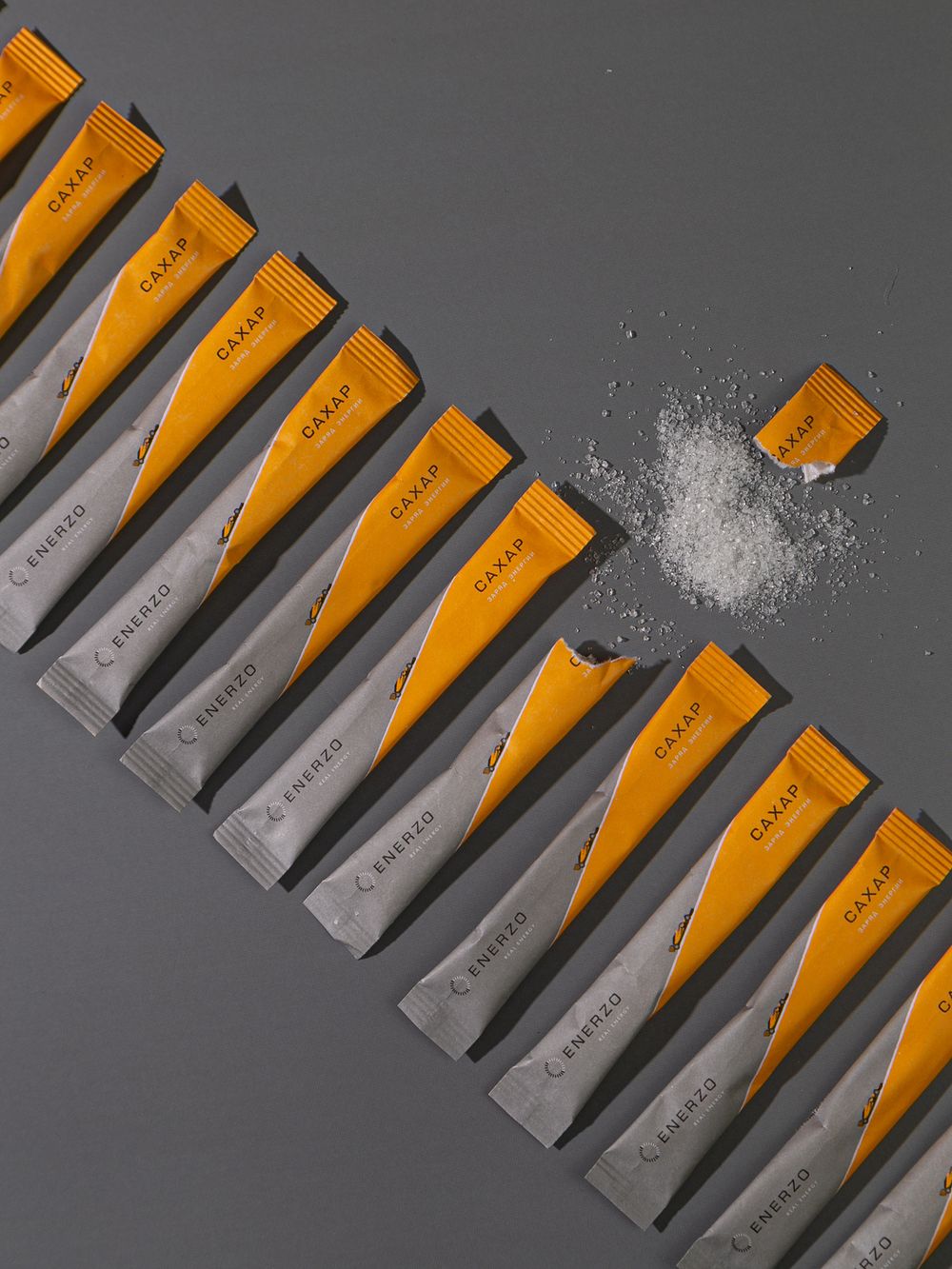 Сахар белый 5кг ENERZO - 1000 штук по 5г