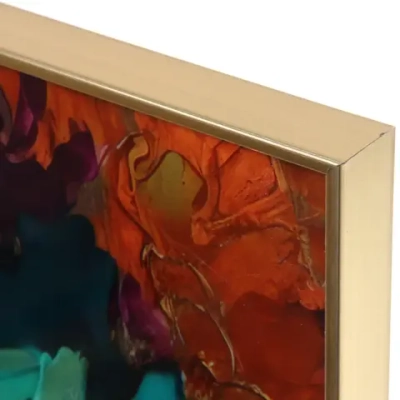 Картина интерьерная в раме «КАНТОТТО», яркие цветы, 40*60см (термоусадочная пленка)