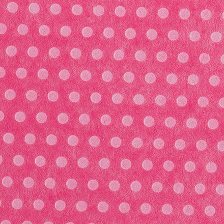 Фетр "BLITZ" декоративный, шир. 150 см, CFT26В Горох/Розовый