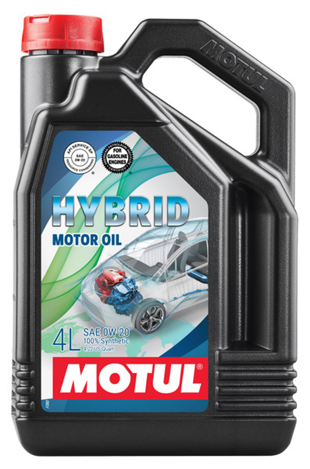 MOTUL HYBRID 0W20 (4л) VN синтетическое моторное масло