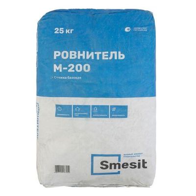 Стяжка базовая М-200 Smesit 25 кг
