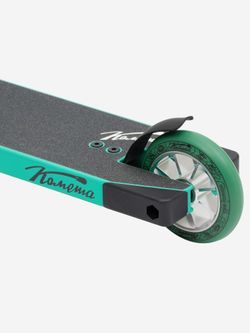 Трюковой самокат Комета Мираж серо-бирюзовый