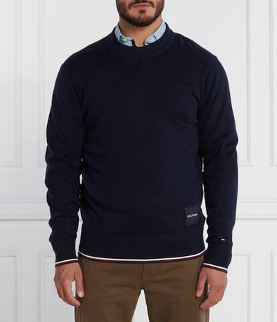 Свитер MONOTYPE GS TIPPED Tommy Hilfiger - темно-синий(MW0MW32037)