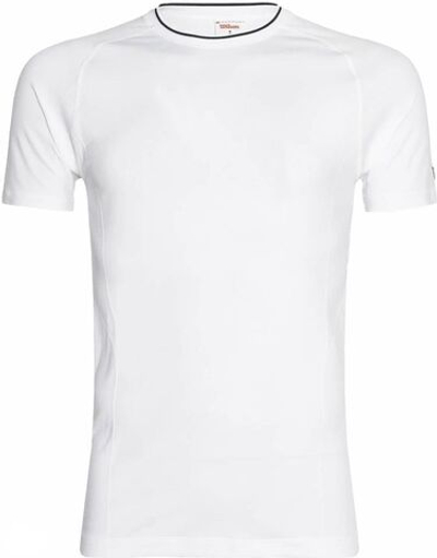 Теннисная футболка Wilson Team Seamless Crew T-Shirt - White